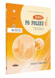 HURRAY!!! IN POLISH 1 Workbook. New Edition. Book + online audio + app - 9788367351232 - front cover