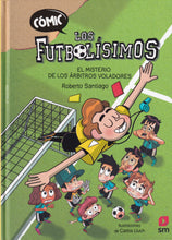 Cómic Los Futbolísimos 1: El misterio de los árbitros voladores - 9788411206280 - front cover