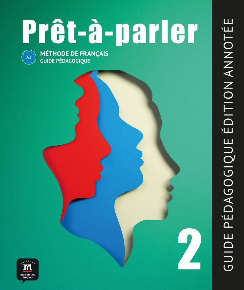 Prêt-à-parler 2 – Guide pédagogique – Edition annotée (A2) - 9788411570091 - front cover