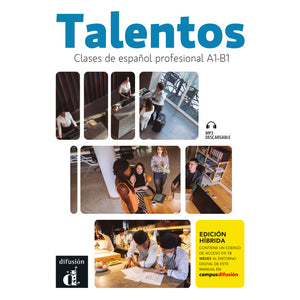 Talentos - Clases de español profesional A1-B1 - Edición híbrida - 9788411571456 - front cover