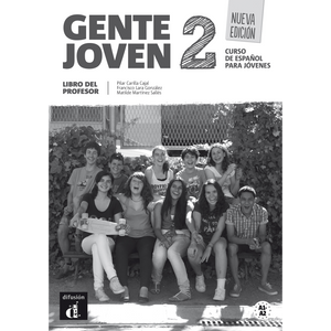 Gente joven 2 Nueva edición - Libro del profesor (A1-A2) - 9788415620938 - front cover