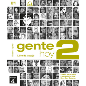Gente hoy 2 - Libro de trabajo (B1) - 9788415640387 - front cover