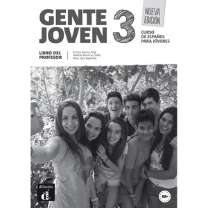 Gente joven 3 Nueva edición - Libro del profesor (A2+) - 9788415846253 - front cover