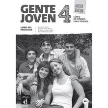 Gente joven 4 Nueva edición - Libro del profesor (B1.1) - 9788416057238 - front cover