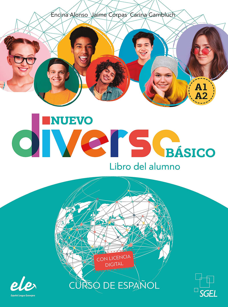 9788417730284 - Nuevo Diverso Básico - Libro del alumno - front cover