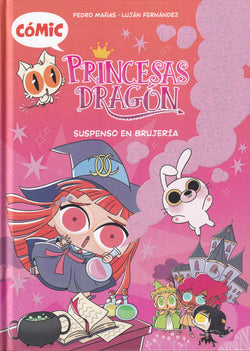 Cómic Princesas Dragón 2: Suspenso en brujería - 9788419102430 - front cover