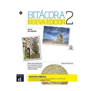 Bitácora Nueva edición 2 - Edición híbrida - Libro del alumno (A2) - 9788419236012 - front cover
