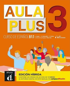 Aula Plus 3 - B1.1 Edición híbrida - Libro del alumno + MP3 descargable - 9788419236197 - front cover