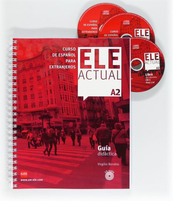 9788467547498 - ELE ACTUAL A2 - Guia didactica + 3 CD audio + Digital - front cover