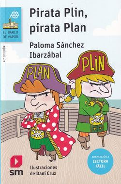 Pirata Plin, Pirata Plan (Lectura Fácil) - 9788467595888 - front cover