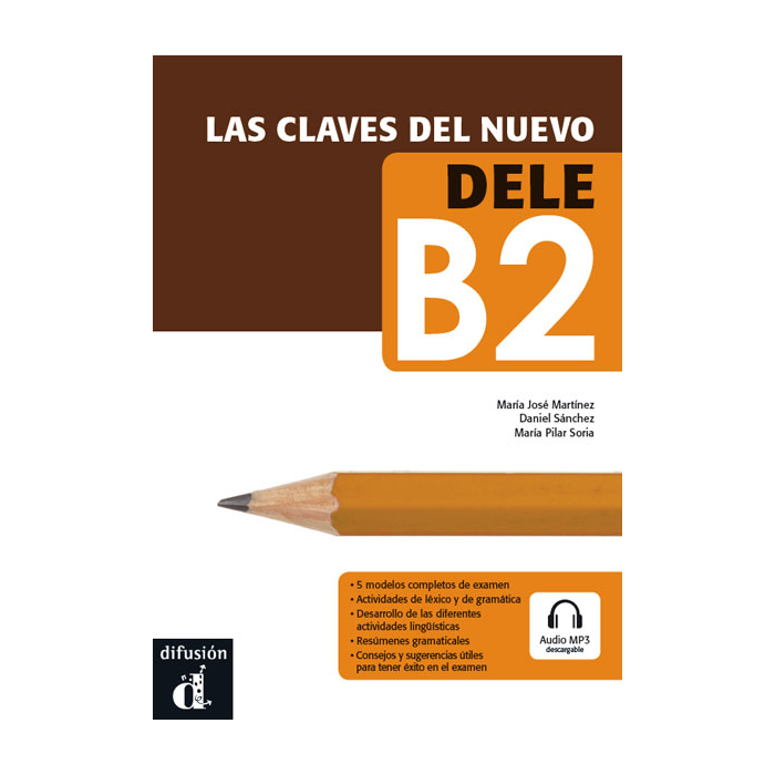 Las claves del nuevo DELE B2 - 9788484436591 - front cover