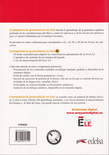 Competencia gramatical en uso A2 - libro del alumno - 9788490816110 - back cover