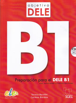 Objetivo DELE B1 - Preparacion para el DELE B1 - 9788497789608 - front cover