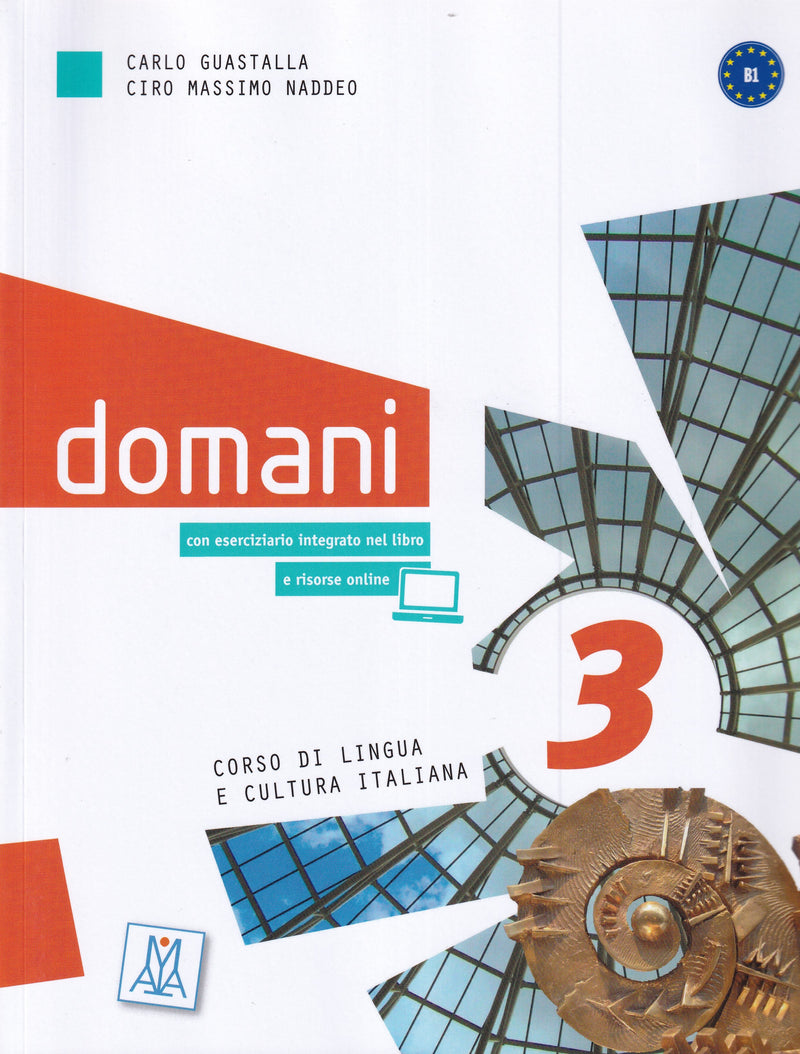 Domani 3 + audio online - 9788861822719 - front cover