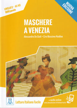 Maschere a Venezia + audio - 9788861824027 - front cover