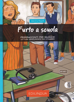 Furto a scuola + audio - 9788898433292 - front cover