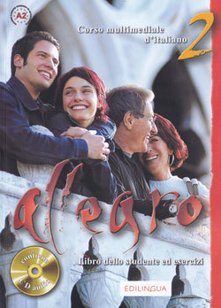 Allegro 2 - Libro dello studente ed esercizi + CD - 9789606632143 - front cover