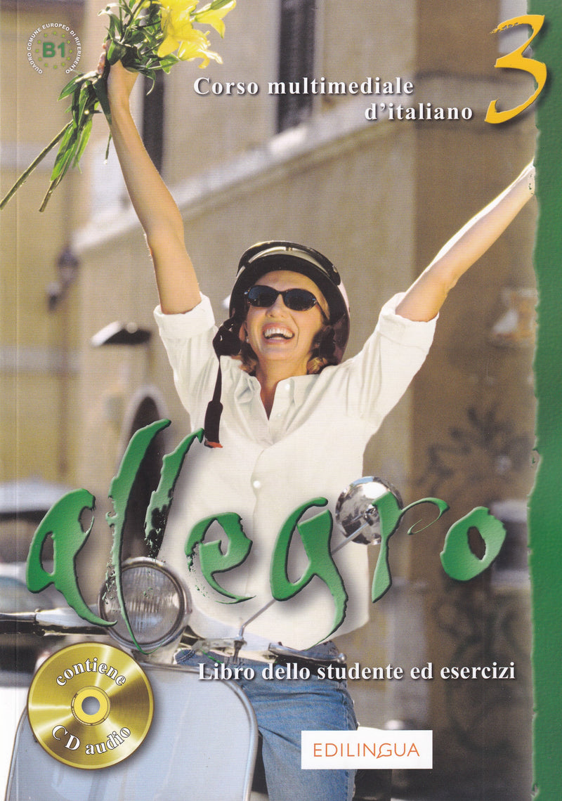 Allegro 3 - Libro dello studente ed esercizi + CD - 9789606632150 - front cover