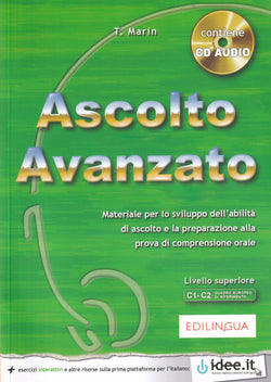 Ascolto Avanzato + CD - 9789607706447 - front cover