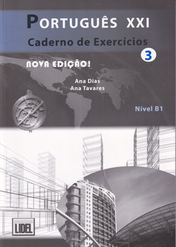 Portugues XXI 3 - Caderno de Exercicios - 9789727579952 - front cover  