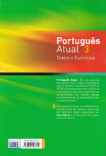 Portugues Atual 3 - C1/C2 - Textos e Exercicios + audio - 9789897523724 - back cover