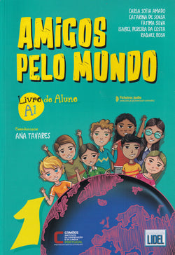 Amigos Pelo Mundo A1 - Livro do Aluno - 9789897527821 - front cover