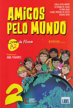 Amigos Pelo Mundo A2 - Livro do Aluno - 9789897527852 - front cover