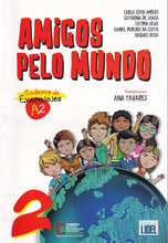 Amigos Pelo Mundo A2 - Caderno de Exercicios - 9789897527876 - front cover