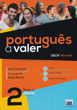 Português a Valer 2 - A2 - Livro do Aluno - 9789897528620 - front cover