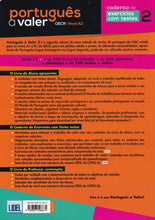 Português a Valer 2 - A2 - Caderno de Exercícios - 9789897528675 - back cover