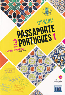 Passaporte para Português 1 - A1/A2 - Caderno de Exercícios - 9789897528910 - front cover