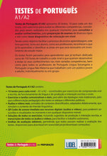 Testes de Português A1-A2 - 9789897529252 - back cover