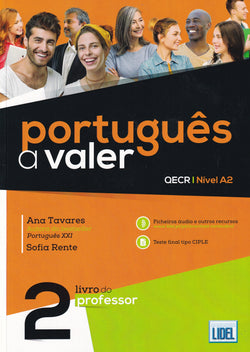 Português a Valer 2 - A2 - Livro do Professor - 9789897529320 - front cover 