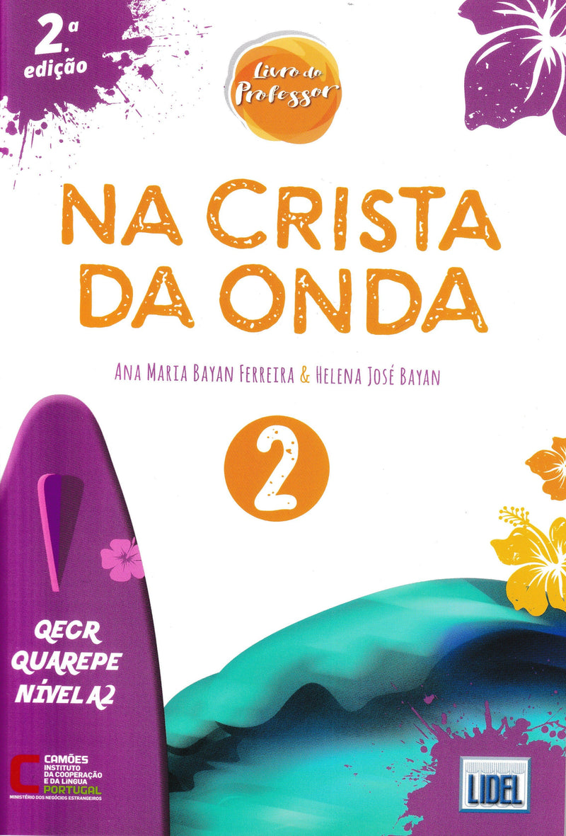 Na Crista da Onda 2 - A2 - Livro do Professor - 9789897529498 - front cover