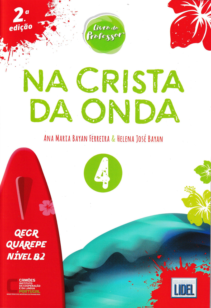 Na Crista da Onda 4 - B2 - Livro do Professor - 9789897529511 - front cover