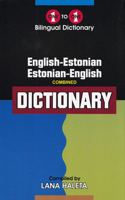 Exam Suitable : English-Estonian & Estonian-English One-to-One Dictionary - 9781912826407 - front cover