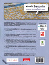 Via della Grammatica FOR ENGLISH SPEAKERS. A1-B2 + online access code - 9789606930508 - Back Cover