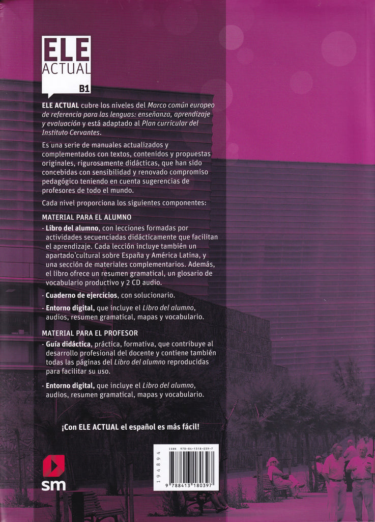 ELE Actual B1 - Textbook - Libro Del Alumno + 2 CDs - 9788413180397 ...