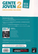 Gente joven 2 Nueva edición - Libro del alumno - 9788415620877 - back cover