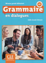 Grammaire en dialogues : Livre grand debutant + CD - 9782090380576 - front cover