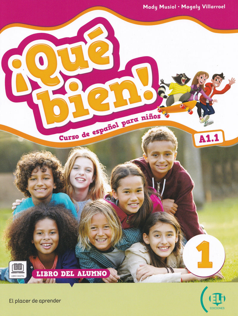 Que bien! : Student's Book + Digital Book 1 - 9788853623386 - front cover