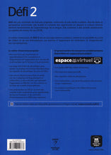 Défi 2 – Cahier d’exercices + audio MP3 (A2) - 9788417249663 - back cover