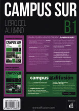 Campus Sur B1 - Edición híbrida - Libro del alumno - 9788419236371 - back cover