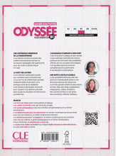 Odyssée: Cahier d'activités B1 + Audio - 9782090355819 - back cover