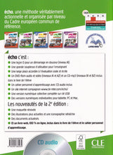 Écho: Cahier d'activités - A2 + CD - 9782090385939 - back cover