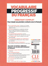 Vocabulaire progressif du français - 9782090384413 - back cover