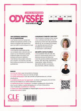 Odyssée: Guide pédagogique - B1 - 9782090355826 - back cover