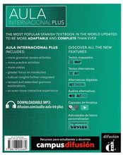 Aula internacional Plus 2 - English Edition A2 + MP3 - 9788418224669 - back cover