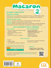 Macaron 2: Livre de l'élève - A1 - 9782090358063 - back cover