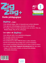 Zigzag+ 1: Guide pédagogique - A1.1 - 9782090384185 - back cover